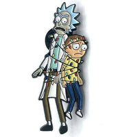 Zen Monkey: Rick and Morty Tangled in Lights - Rick and Morty Enamel Pin - The Mage's Emporium ToyShnip Shopify Collective ToyShnip Used English Toys & Games Japanese Style Comic Book