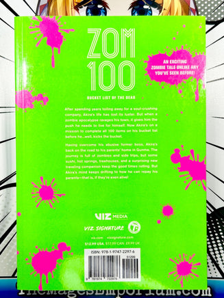 Zom 100- Bucket List of the Dead Vol 4 - The Mage's Emporium Viz Media 2406 bis1 copydes Used English Manga Japanese Style Comic Book