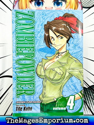 Zombie Powder Vol 4 - The Mage's Emporium Viz Media 2406 alltags description Used English Manga Japanese Style Comic Book