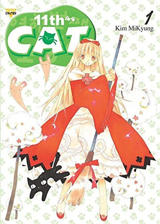 11th Cat Vol 1 - The Mage's Emporium Ice Kunion English Fantasy Teen Used English Manga Japanese Style Comic Book