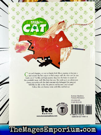 11th Cat Vol 1 - The Mage's Emporium Ice Kunion English Fantasy Teen Used English Manga Japanese Style Comic Book