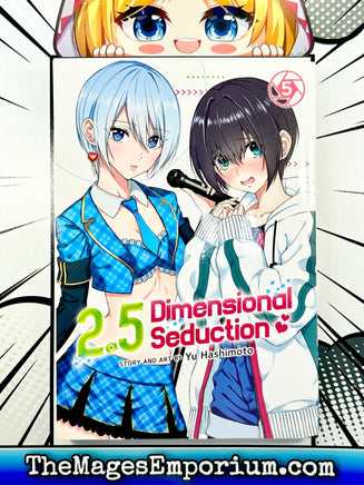 2.5 Dimensional Seduction Vol 5 - The Mage's Emporium Seven Seas 2402 alltags description Used English Manga Japanese Style Comic Book