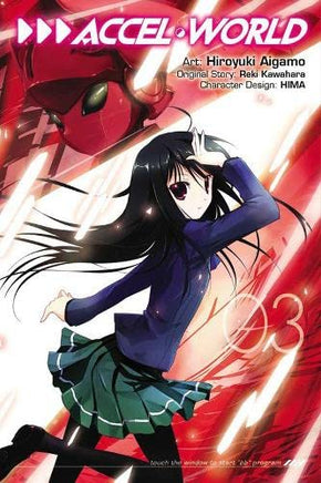 Accel World Vol 3 Manga - The Mage's Emporium Yen Press Used English Manga Japanese Style Comic Book