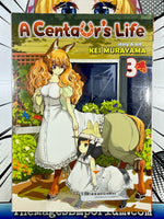 A Centaur's Life Vol 3 - The Mage's Emporium Seven Seas Older Teen Oversized Used English Manga Japanese Style Comic Book