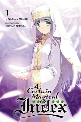 A Certain Magical Index Vol 1 - The Mage's Emporium Yen Press English Fantasy Teen Used English Light Novel Japanese Style Comic Book