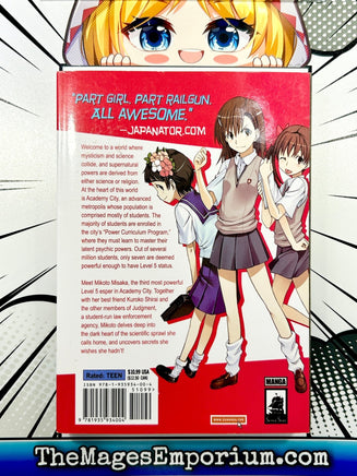 A Certain Scientific Railgun Vol 1 - The Mage's Emporium Seven Seas 2403 alltags BIS6 Used English Manga Japanese Style Comic Book