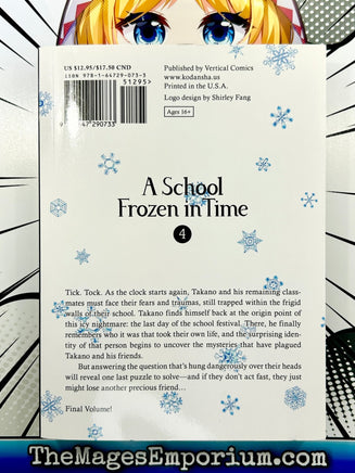A School Frozen In Time Vol 4 - The Mage's Emporium Vertical Comics Used English Manga Japanese Style Comic Book