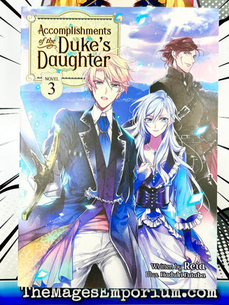 Accomplishments of the Duke's Daughter Vol 3 - The Mage's Emporium Seven Seas English Romance Teen Used English Light Novel Japanese Style Comic Book