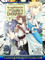 Accomplishments of the Duke's Daughter Vol 7 - The Mage's Emporium Seven Seas Missing Author Need all tags Used English Light Novel Japanese Style Comic Book