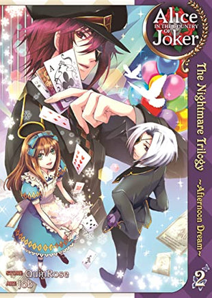 Alice in the Country of Joker The Nightmare Trilogy Vol 2 - The Mage's Emporium Seven Seas 2312 alltags description Used English Manga Japanese Style Comic Book