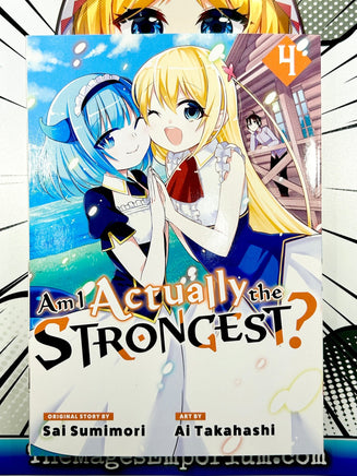 Am I Actually The Strongest? Vol 4 - The Mage's Emporium Kodansha 2402 alltags description Used English Manga Japanese Style Comic Book