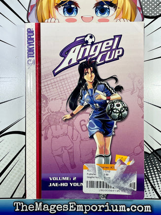 Angel Cup Vol 2 - The Mage's Emporium Tokyopop Action Comedy Teen Used English Manga Japanese Style Comic Book