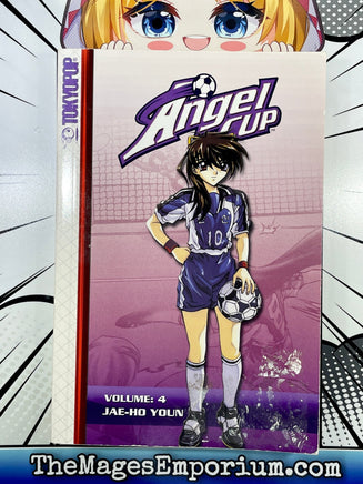 Angel Cup Vol 4 - The Mage's Emporium Tokyopop Action Comedy Teen Used English Manga Japanese Style Comic Book