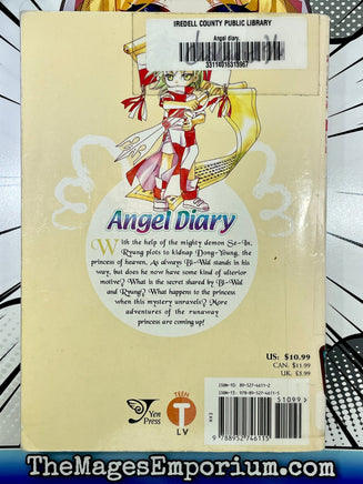 Angel Diary Vol 5 Ex Library - The Mage's Emporium Yen Press Clearance Oversized Teen Used English Manga Japanese Style Comic Book