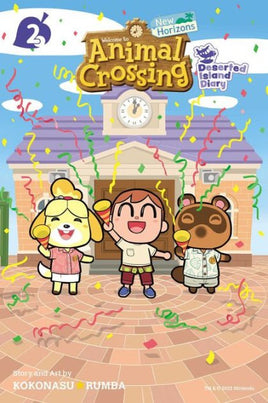 Animal Crossing Vol 2 - The Mage's Emporium Viz Media All Used English Manga Japanese Style Comic Book
