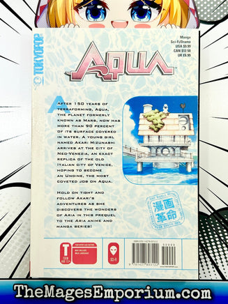 Aqua Vol 1 - The Mage's Emporium Tokyopop English Sci-Fi Teen Used English Manga Japanese Style Comic Book