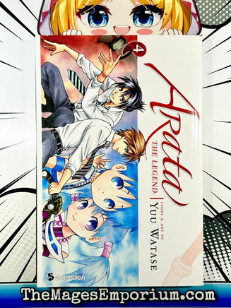 Arata The Legend Vol 4 - The Mage's Emporium Viz Media English Shonen Teen Used English Manga Japanese Style Comic Book