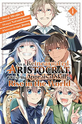 As A Reincarnated Aristocrat, I'll Use My Appraisal Skill to Rise in the World Vol 4 - The Mage's Emporium Kodansha Missing Author Need all tags Used English Manga Japanese Style Comic Book