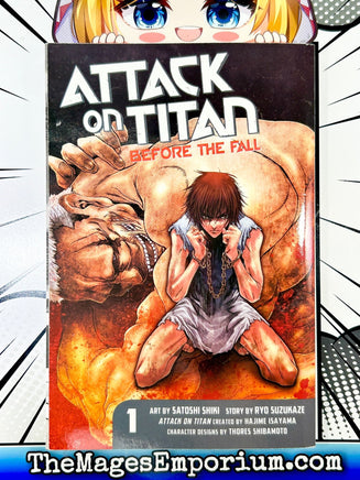 Attack on Titan Before the Fall Vol 1 - The Mage's Emporium Kodansha 2310 description Used English Manga Japanese Style Comic Book