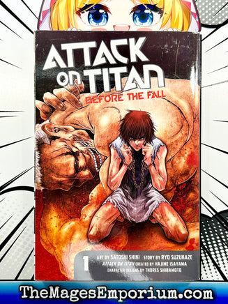 Attack on Titan Before The Fall Vol 1 - The Mage's Emporium Kodansha Used English Manga Japanese Style Comic Book