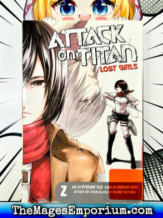 Attack on Titan Lost Girls Vol 2 Ex Library - The Mage's Emporium Kodansha 2010's action copydes Used English Manga Japanese Style Comic Book