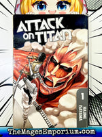 Attack on Titan Vol 1 - The Mage's Emporium Kodansha Used English Manga Japanese Style Comic Book