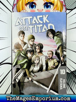 Attack on Titan Vol 10 - The Mage's Emporium Kodansha 3-6 add barcode english Used English Manga Japanese Style Comic Book