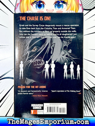 Attack on Titan Vol 12 - The Mage's Emporium Kodansha 2311 copydes Used English Manga Japanese Style Comic Book