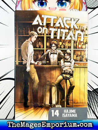 Attack on Titan Vol 14 - The Mage's Emporium Kodansha 2312 copydes Used English Manga Japanese Style Comic Book