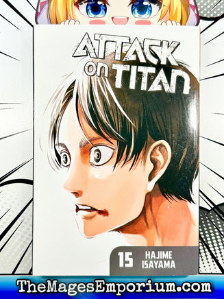 Attack on Titan Vol 15 - The Mage's Emporium Kodansha 2312 copydes Used English Manga Japanese Style Comic Book