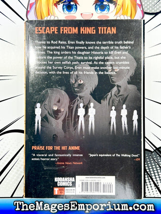 Attack on Titan Vol 17 - The Mage's Emporium Kodansha Used English Manga Japanese Style Comic Book