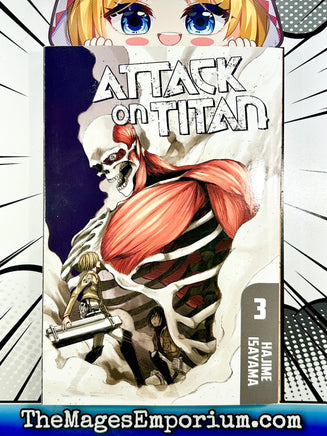 Attack on Titan Vol 3 - The Mage's Emporium Kodansha 2312 copydes Used English Manga Japanese Style Comic Book