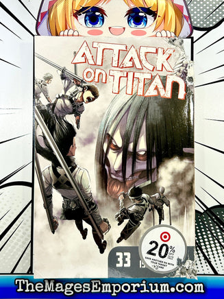 Attack on Titan Vol 33 - The Mage's Emporium Kodansha english kodansha manga Used English Manga Japanese Style Comic Book