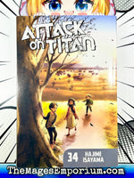 Attack on Titan Vol 34 - The Mage's Emporium Kodansha 2312 copydes Used English Manga Japanese Style Comic Book