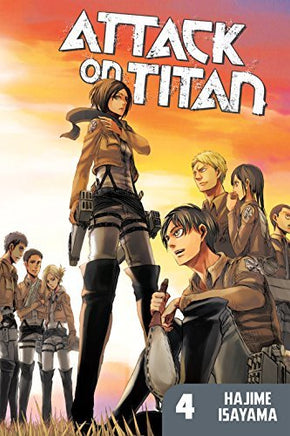 Attack on Titan Vol 4 - The Mage's Emporium Kodansha Teen Used English Manga Japanese Style Comic Book