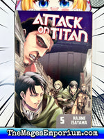 Attack on Titan Vol 5 - The Mage's Emporium Kodansha 2310 description publicationyear Used English Manga Japanese Style Comic Book