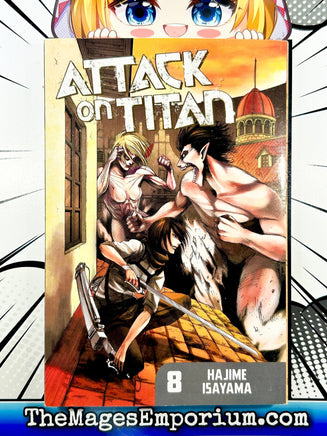 Attack on Titan Vol 8 - The Mage's Emporium Kodansha 2312 copydes Used English Manga Japanese Style Comic Book