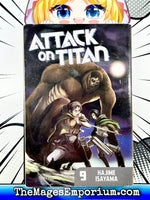Attack on Titan Vol 9 - The Mage's Emporium Kodansha 2309 copydes Used English Manga Japanese Style Comic Book