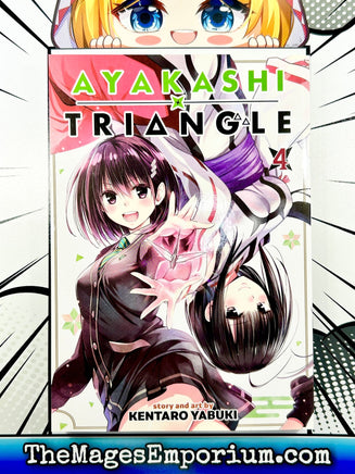 Ayakashi Triangle Vol 4 - The Mage's Emporium Seven Seas 2402 alltags description Used English Manga Japanese Style Comic Book