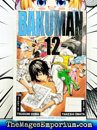 Bakuman Vol 12 - The Mage's Emporium Viz Media English Shonen Teen Used English Manga Japanese Style Comic Book