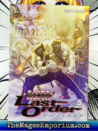 Battle Angel Alita Last Order Omnibus Vol 5 - The Mage's Emporium Kodansha 3-6 action english Used English Manga Japanese Style Comic Book