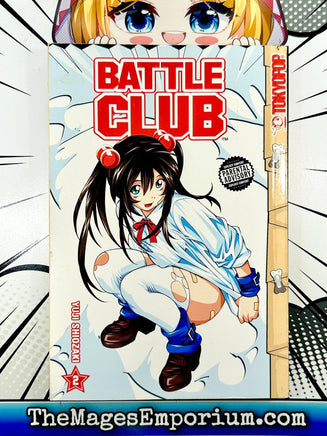 Battle Club Vol 2 - The Mage's Emporium Tokyopop 2312 alltags description Used English Manga Japanese Style Comic Book