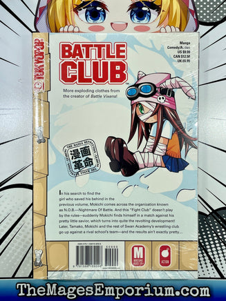Battle Club Vol 4 - The Mage's Emporium Tokyopop Action Comedy Mature Used English Manga Japanese Style Comic Book