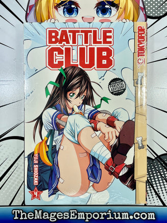 Battle Club Vol 4 - The Mage's Emporium Tokyopop Action Comedy Mature Used English Manga Japanese Style Comic Book