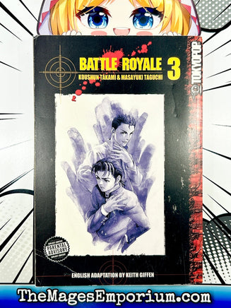 Battle Royale Vol 3 - The Mage's Emporium Tokyopop 2312 alltags copydes Used English Manga Japanese Style Comic Book