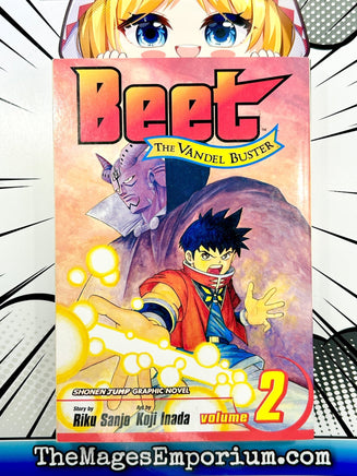 Beet The Vandel Buster Vol 2 - The Mage's Emporium Viz Media Missing Author Used English Manga Japanese Style Comic Book