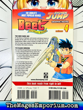 Beet The Vandel Buster Vol 4 - The Mage's Emporium Viz Media 2310 description publicationyear Used English Manga Japanese Style Comic Book