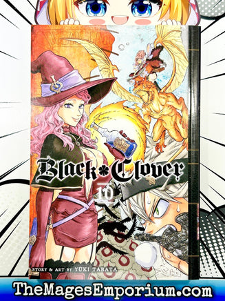 Black Clover Vol 10 - The Mage's Emporium Viz Media English Shonen Teen Used English Manga Japanese Style Comic Book