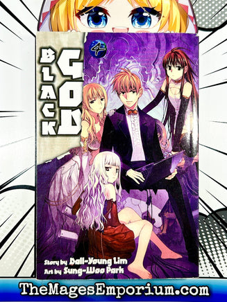 Black God Vol 4 - The Mage's Emporium Yen Press 2312 copydes Used English Manga Japanese Style Comic Book