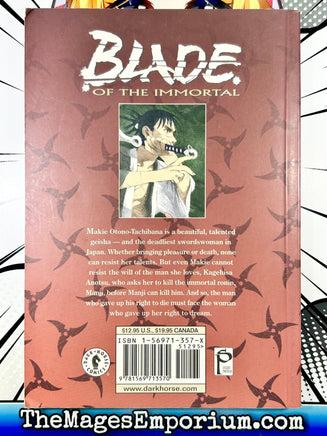 Blade of the Immortal Dreamsong - The Mage's Emporium Dark Horse Missing Author Used English Manga Japanese Style Comic Book